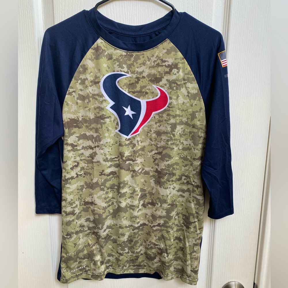 Houston Texans Nike NFL ONFIELD Apparel Dri-Fit Athletic Tee